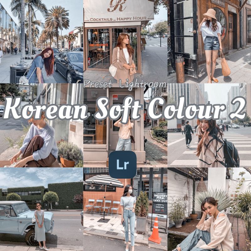 PRESET LIGHTROOM KOREAN SOFT COLOUR 2 (For IOS &amp; Android)