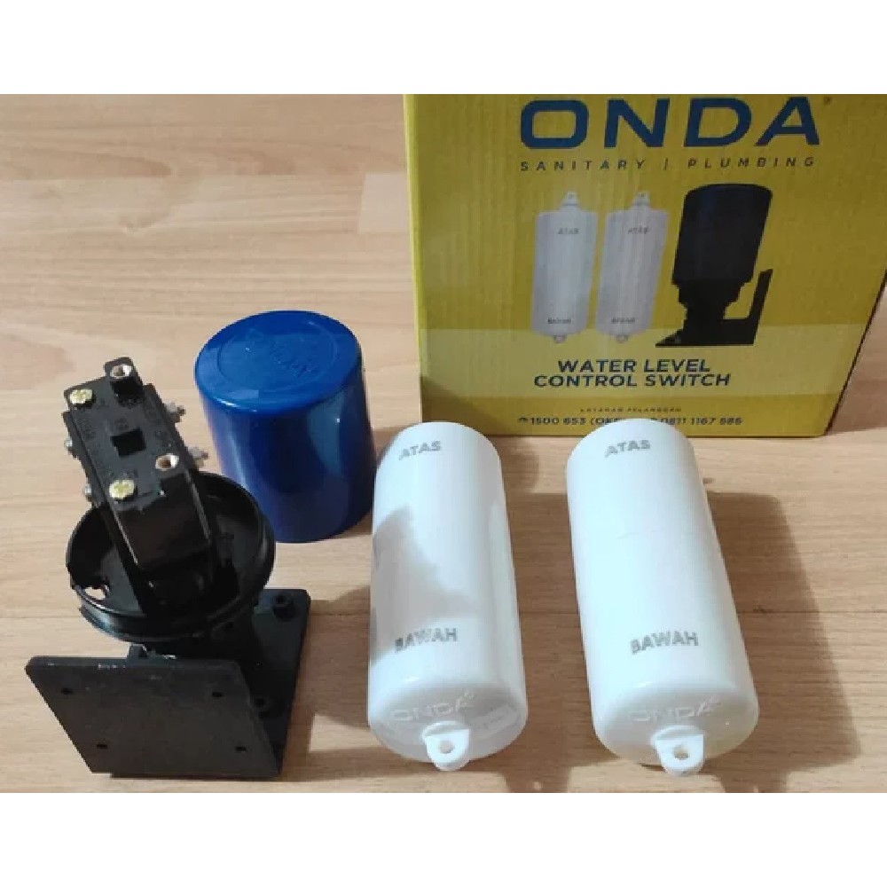 ONDA Water Level Control Switch Pengontrol Permukaan Air Pelampung Otomatis Toren Radar Tandon