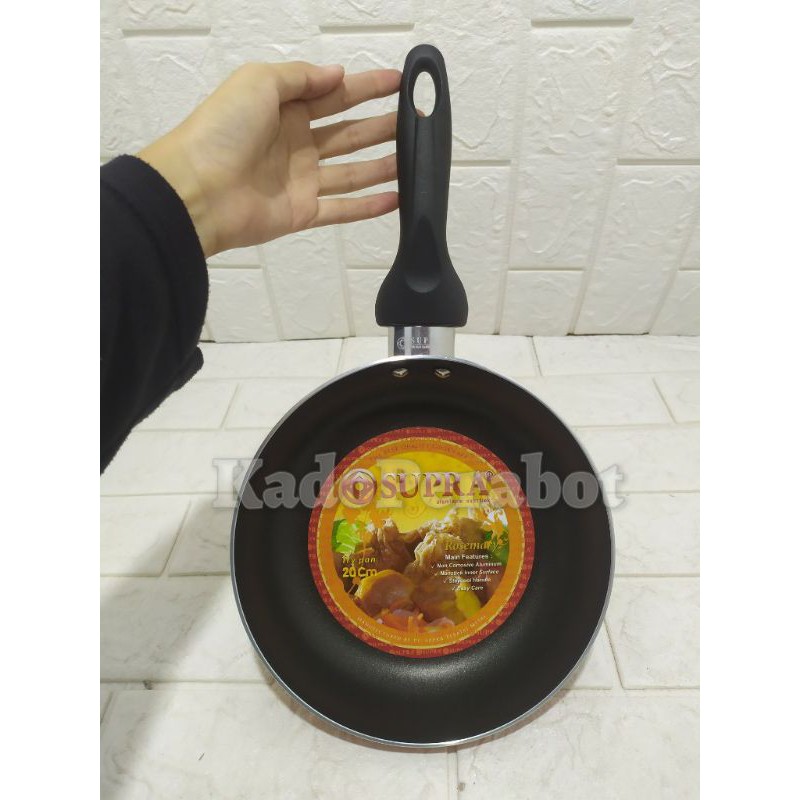 Teflon supra fry pan 20 cm - teflon kulit risol - teflon kulit lumpia