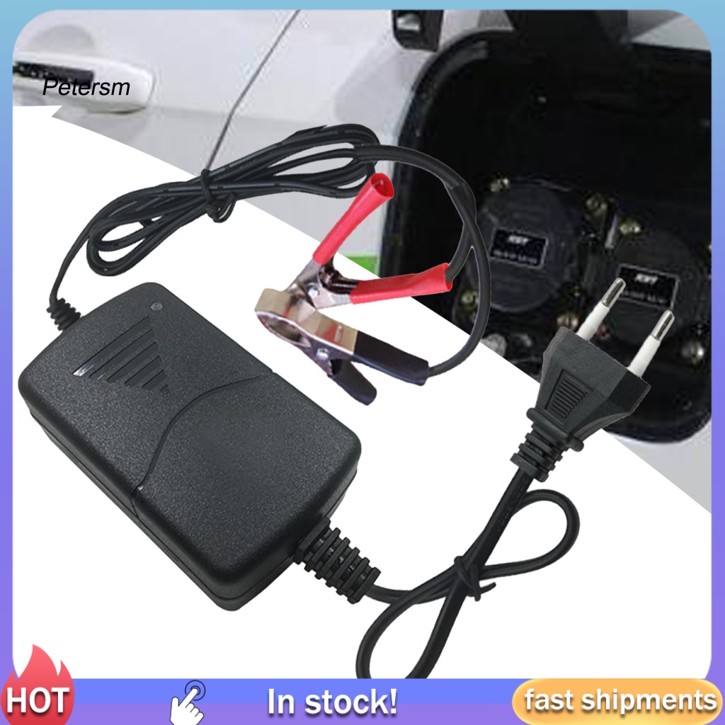 Adapter Charger Elektrik Portable Bahan PP Untuk Motor / Mobil