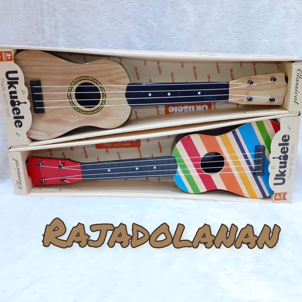 Ukulele Anak Gitar Mainan Anak Gitar Mini Ukulele Classical Motif