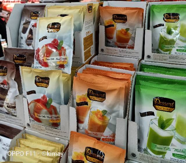 desert factory panna cotta 80 gram all varian