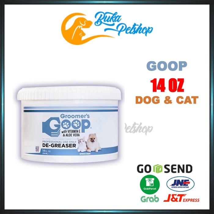 Pemutih Bulu GROOMER GOOP Dan Pembersih Bulu Cat Dan Dog 14oz