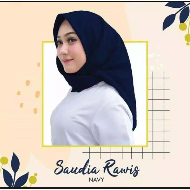 SEGI EMPAT SAUDIA WARNA BIRU DONGKER