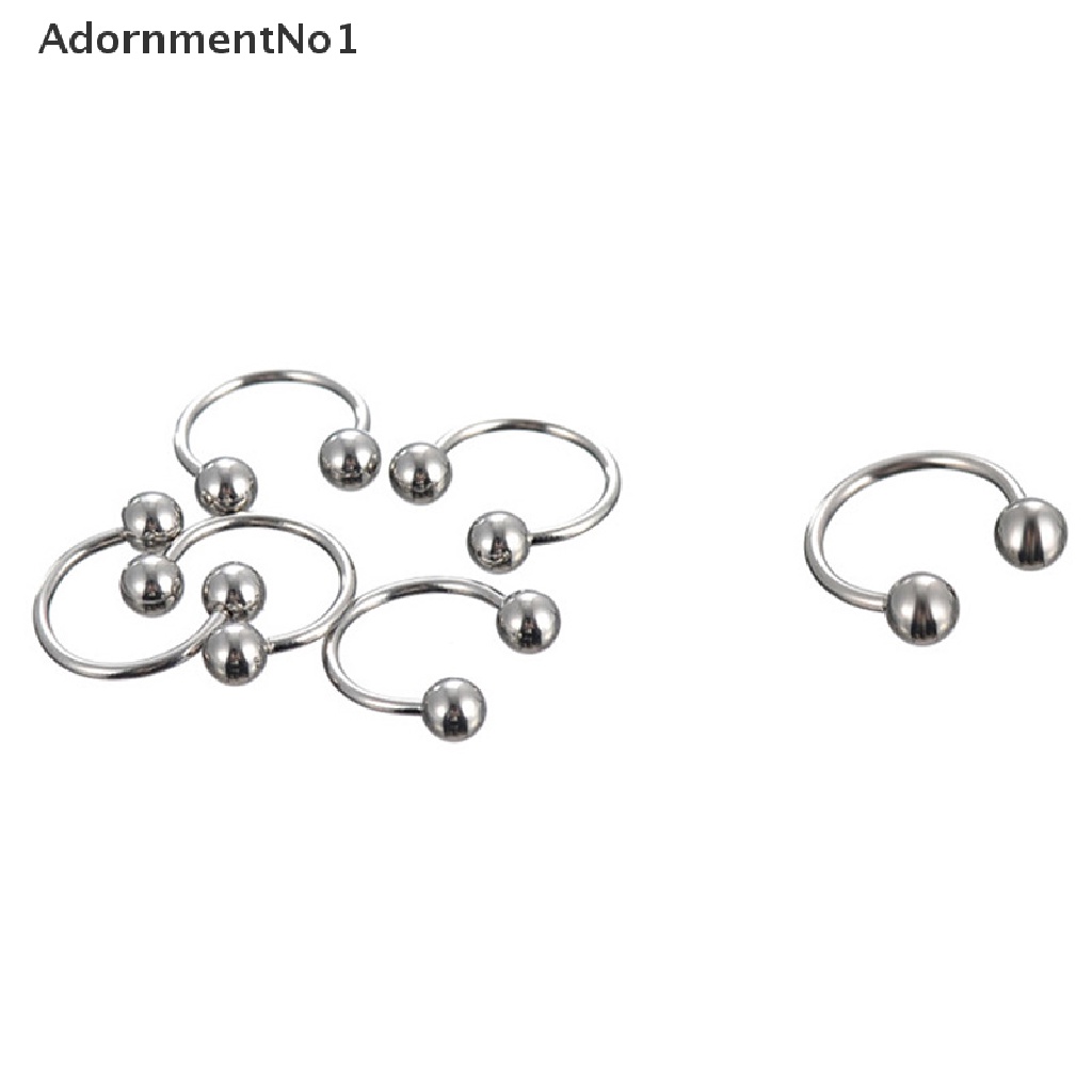 (AdornmentNo1) 66pcs / Set Anting Tindik Lidah / Puting Sexy Bentuk Barbel Bahan Stainless Steel Untuk Perhiasan Wanita