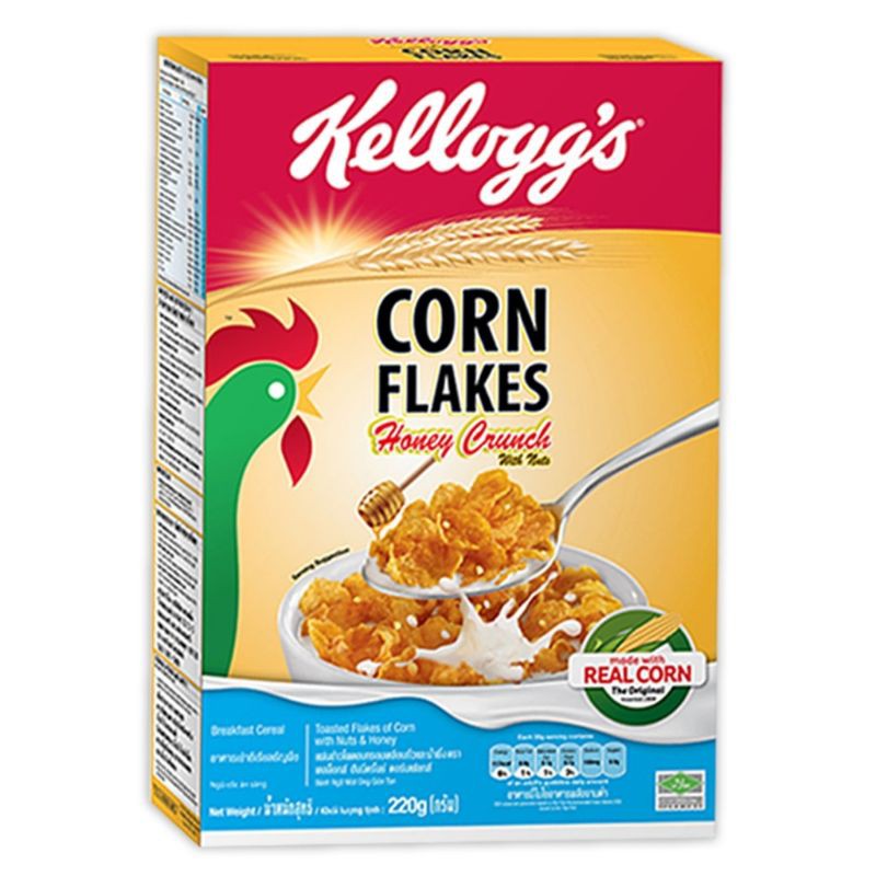 

kelloggs honey crunch 220gr