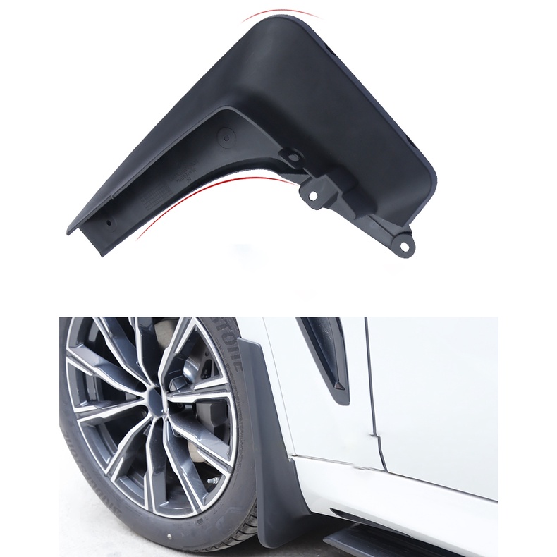 1 Set Mud Flap Pelindung Splash Untuk Fender Mobil BMW X5 G05 2019 2020 2021