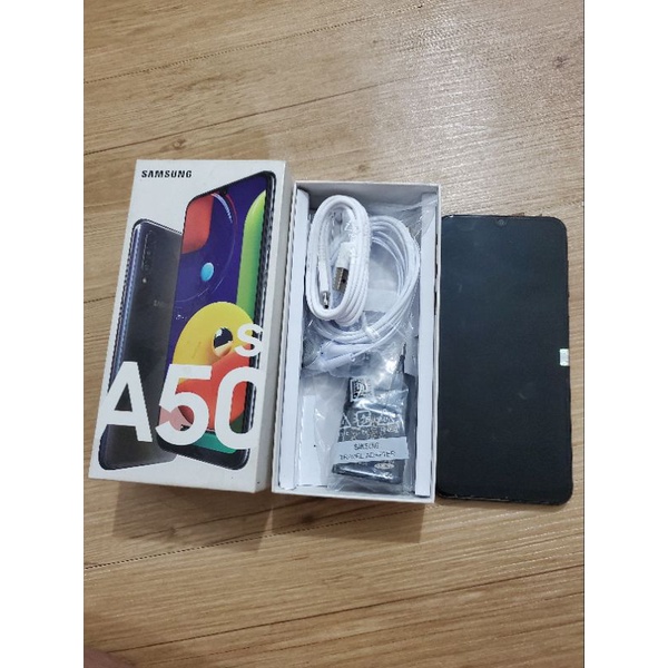 SAMSUNG GALAXY A50S RAM 4/64GB SECOND RESMI SEIN FULLSET NO MINUS