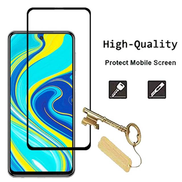 Tempered Glass Xiaomi Redmi note 9 screen protector full cover redmi note 9