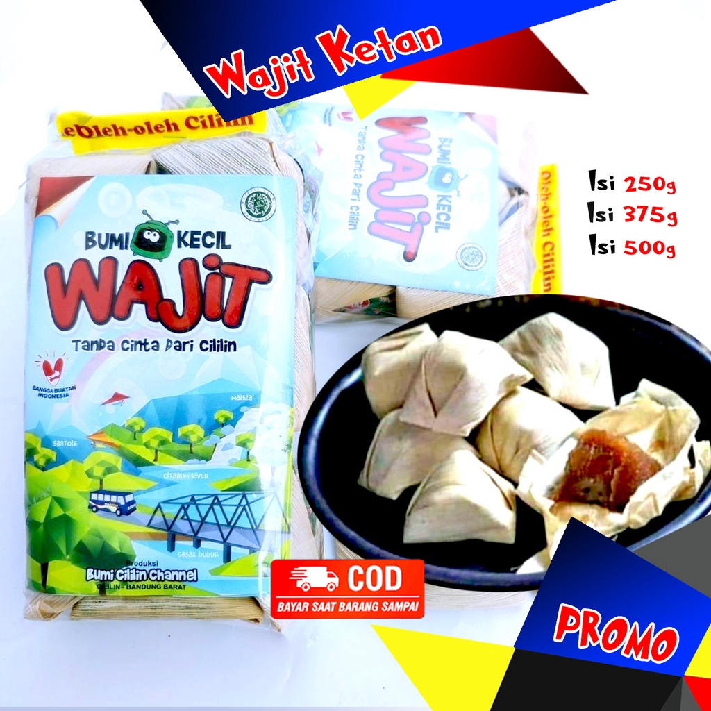 

WAJIT BUMI KECIL CILILIN OLEH OLEH KHAS BANDUNG [WAJIK - DODOL KETAN]
