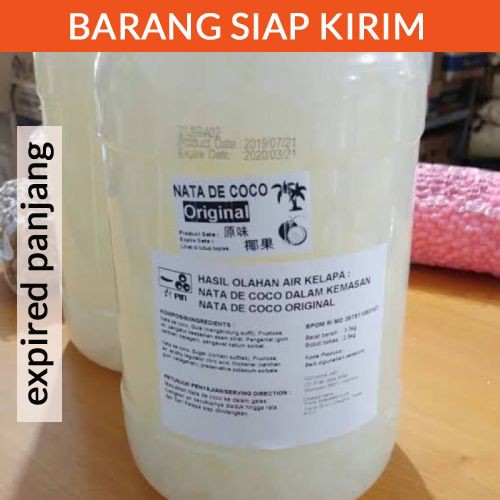 

[COD]Topping Jelly Natadecoco 3,3 kg 1 JAR