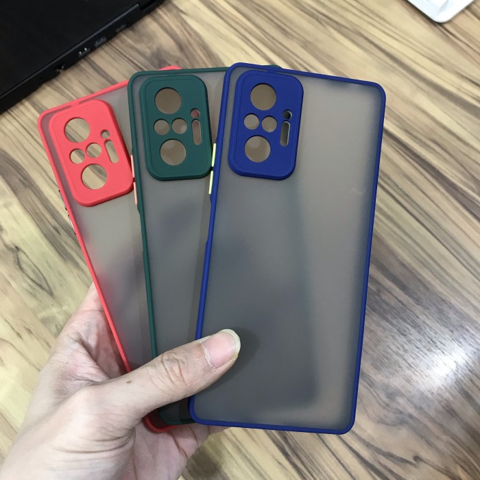 REDMI NOTE 10 PRO PREMIUM BUMPER HYBRID DOVE CASE BAHAN ANTI PECAH