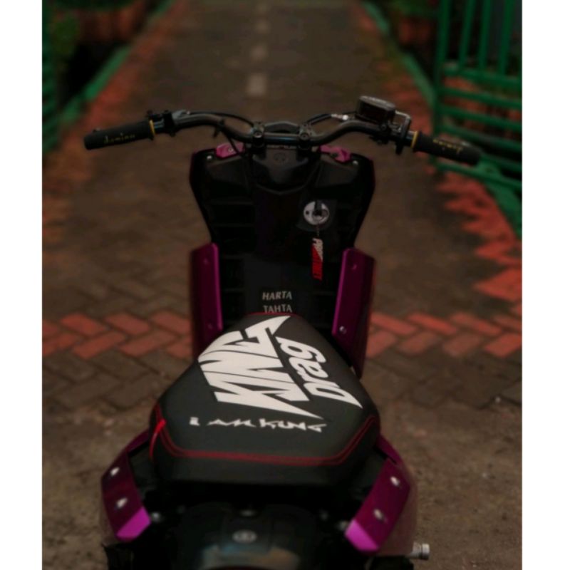 KULIT JOK KING DRAG MALAYSIA BEAT/Vario/MIO/Satria FU/PCX /NMAX /MX KING Original