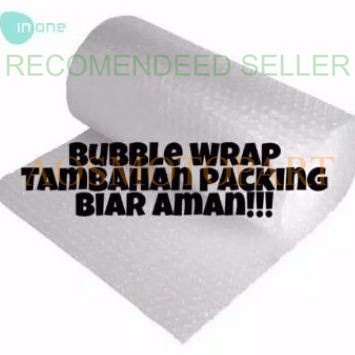 

BUBBLE WRAP / BUBBLE PACK TAMBAHAN UNTUK PACKING AGAR LEBIH AMAN