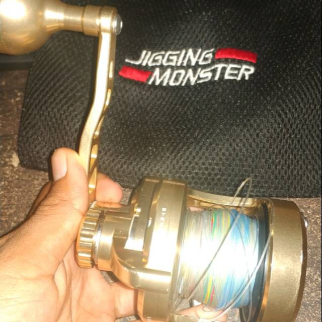 Reel OH Jigging Monster Ocean Pro 400L Handle Kiri