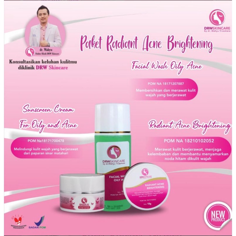 Drw skincare Radiant acne brightening