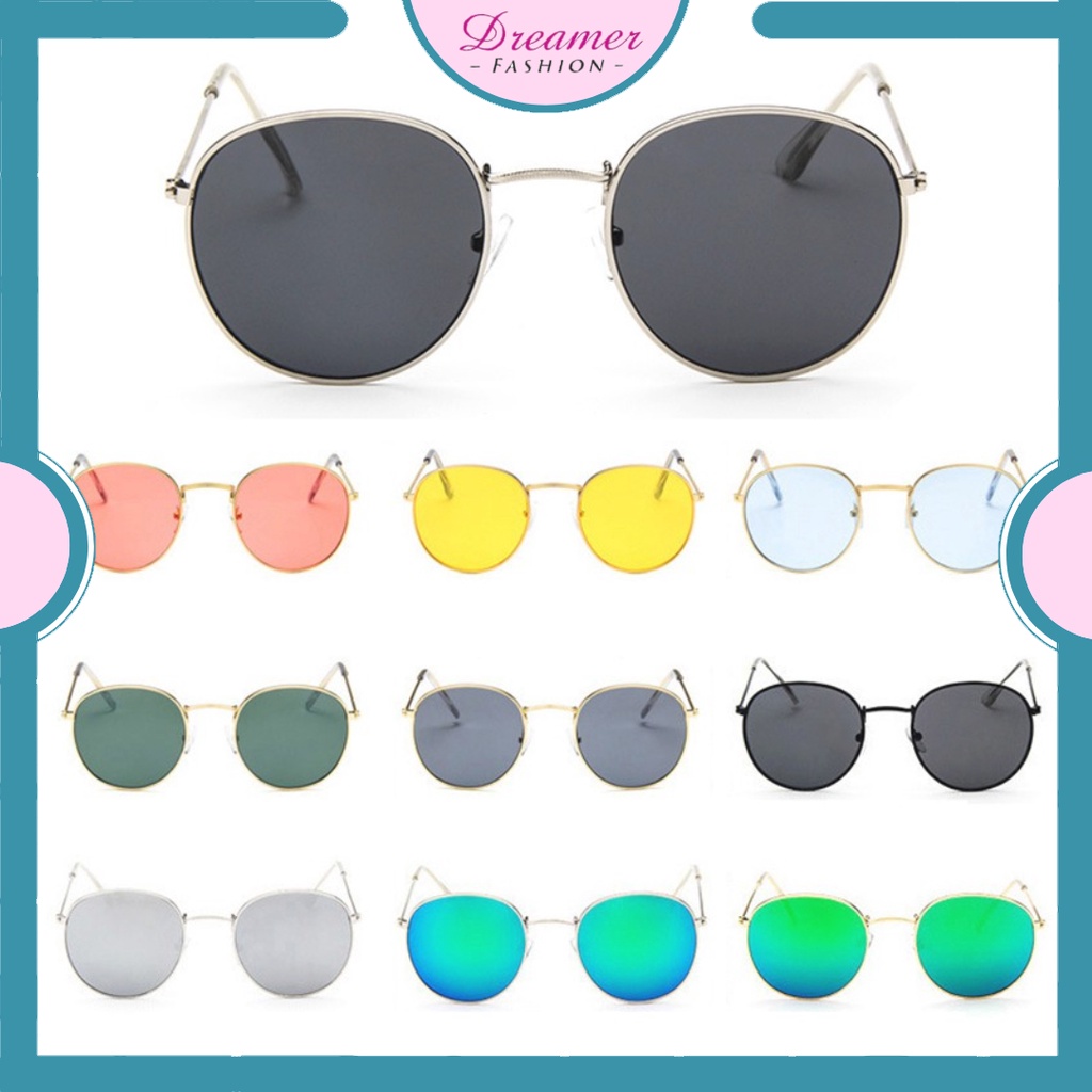 DF VZ024 Kacamata Matahari Kacamata Pria Dan Wanita Kacamata Pantai Kacamata Wanita Import
