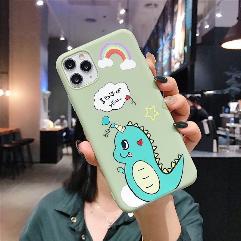 Dino L Printing Softcase Printing Oppo neo7 f1s a1k a7 a5s f9 vivo v9 y83 y71 y53 y93 redmi 4a 7a 6a