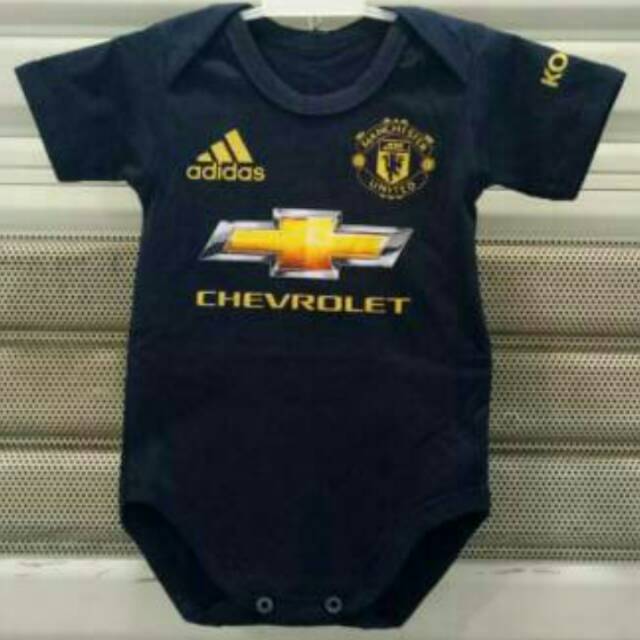 Baju Bola Bayi - Jumper Bola Bayi - Jersey Bayi MU Manchester United Third 3rd Away 2018/2019
