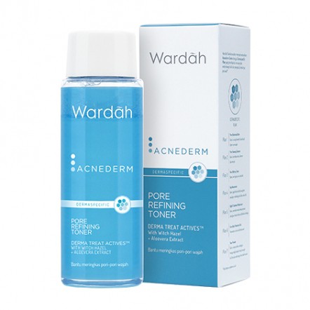 WARDAH acnederm pore refining toner ORIGINAL 100% / Wardah acne toner