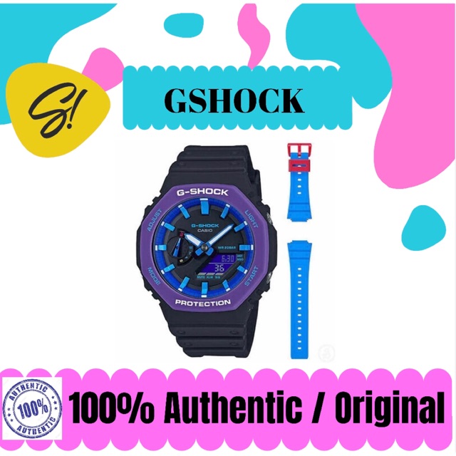 Jam Tangan Gshock GA-2100THS-1A Jam Tangan Casio Gshock GA2100THS-1A Authentic