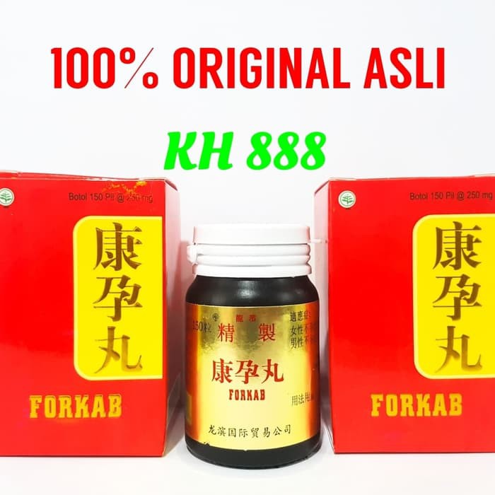 Obat China Cina Forkab - Obat Stamina-kesuburan Pria dan wanita Sinshe Resep Leluhur Terbaik