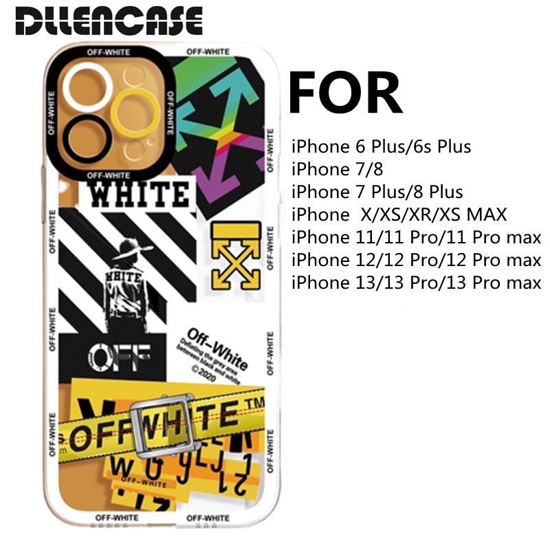 Dllencase Soft Case TPU Bening Tahan Banting Untuk For iPhone 14 13 Pro Max 6 Plus 6s Plus 7 7 Plus 8 8 Plus X XS XR XS Max 11 / 12 / 1345 Pro A2 Pro Max