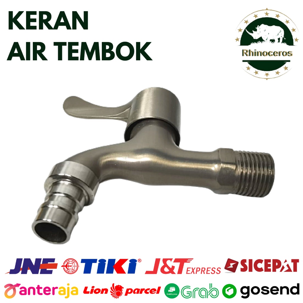 Keran Air Taman Kran Tembok Kran Mesin Cuci Kamar Mandi 1/2Inch