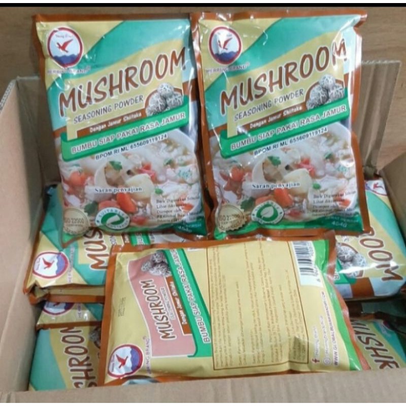 

Mushroom Seasonig Powder 454gram/ Kaldu Jamur Shitake 454gr