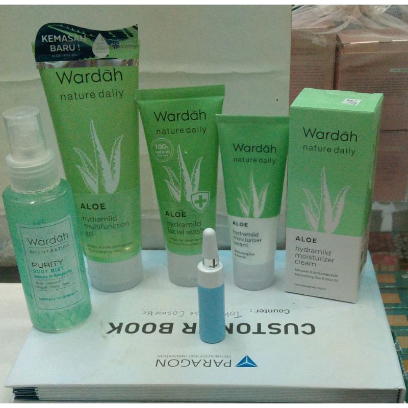 Bisa cod Wardah paket aloe Vera 5in1 murah