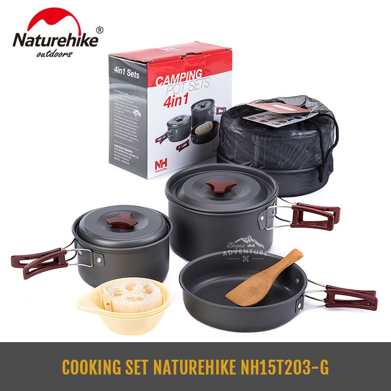 REJECT - COOKING SET NATUREHIKE NH15T203-G