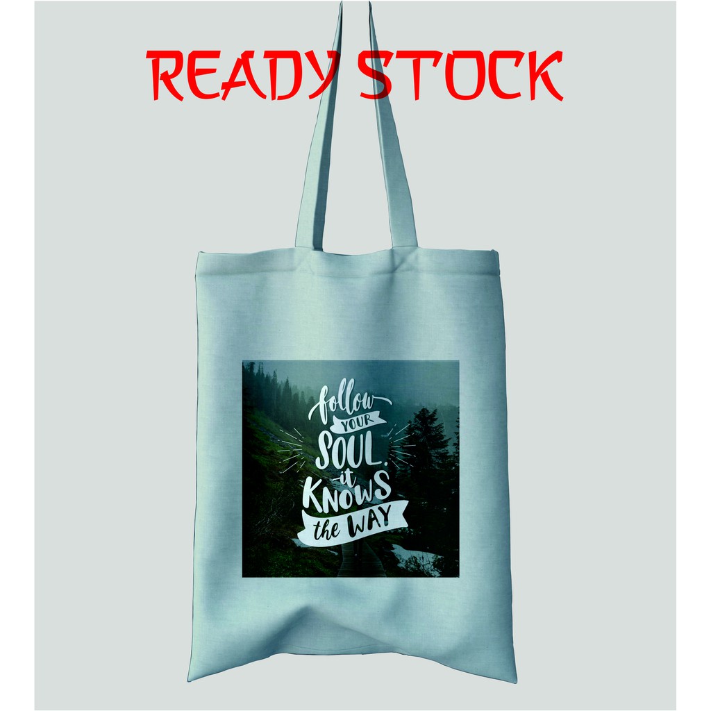 Totebag Premium - Canvas Drill - Bukan Blacu - Tas Fashion Wanita -  RS017