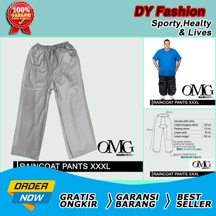 Celana jas hujan Pants JUMBO Motor MN984 Raincoat jaa ujan hujan pria Pant JUMBO raincoat besar cewe