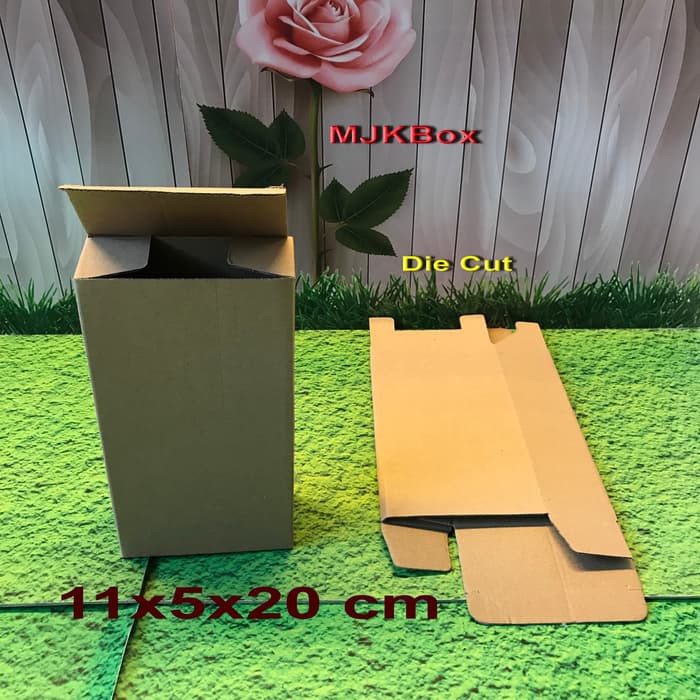 

SALE Kotak Kardus karton uk. 11x5x20 cm..........Die Cut minimal beli 20 pcs