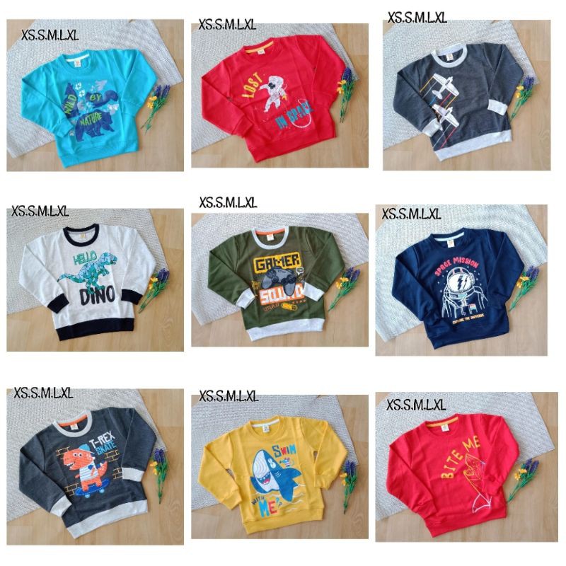 Sweater LITTLE M Anak Cowok
