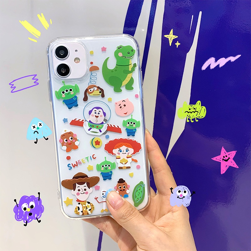 CLEAR CASE TOY SAMSUNG A52 A52S A72 A53 A33 A73 A23 A13 A32 4G A50S A50 m52 a70 A30S A22 4G A03S A30 A10S A20 A51 A11 M11 A03 CORE A21S A12 A32 5G  A02S A71 VIVO Y21 Y21S Y33S Y20 Y20S Y12S Y91 Y93 Y95 Y51 Y51A Y01 Y53S Y12 Y15S Y15 Y17 Y75 T1 5G Y16 Y35