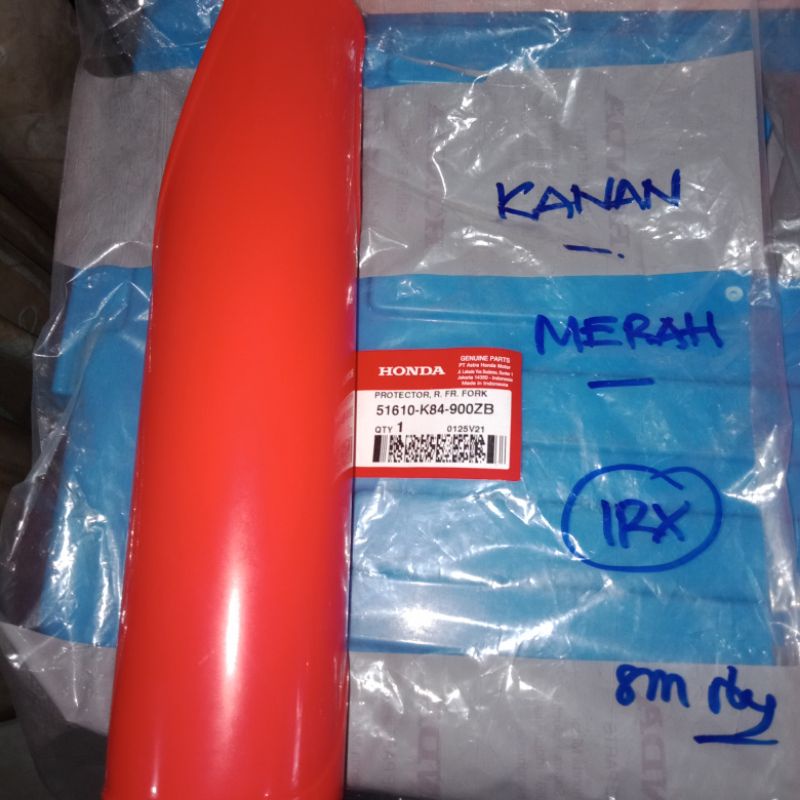 Cover USD/Protector FR Fork CRF 150L Original AHM Genuine Part