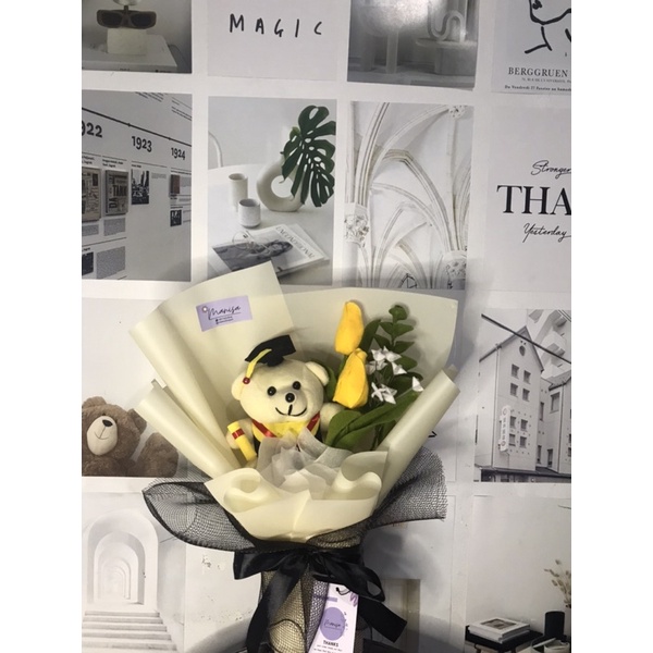 Buket Boneka/Buket wisuda/Graduation bouquet
