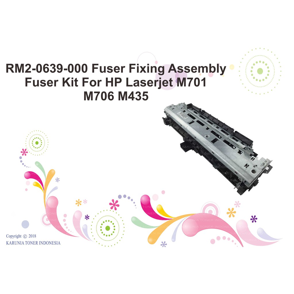 RM2-0639-000 Fuser Fixing Assembly Fuser Kit For HP LJ M701 M706 M435