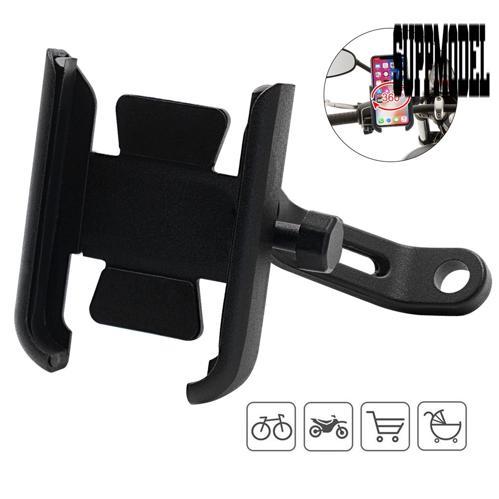 Cs-856b Holder Handphone Universal Dapat Berputar Untuk Motor / Mobil