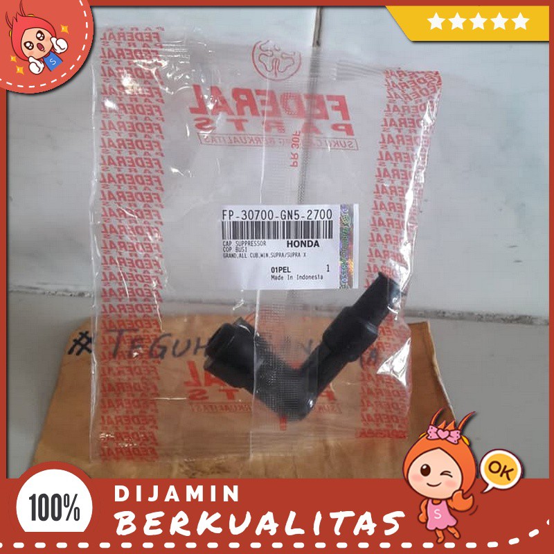 Tutup Busi / Cop Busi / Cangklong Busi Honda Grand , Honda Supra Sparepart Motor Murah