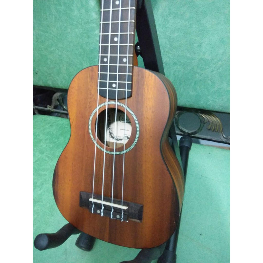 Ukulele Soprano Original Camwood Warna Brown Full Set Jakarta Murah