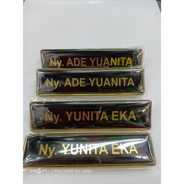 

Nama Tag Nama Dada.