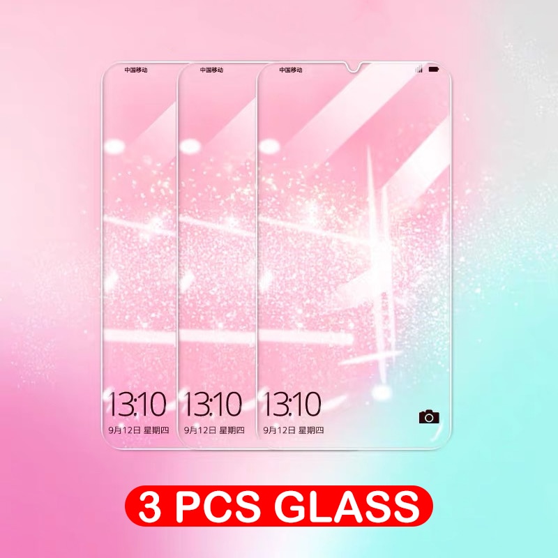 3pcs Tempered Glass Pelindung Layar Untuk Huawei Honor 9 8 10 Lite Tective Honor 10i 20 Pro 8x 9x