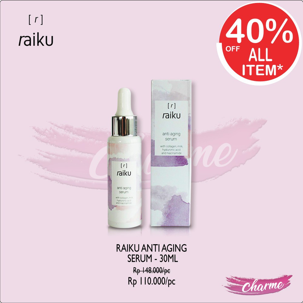 raiku anti aging serum