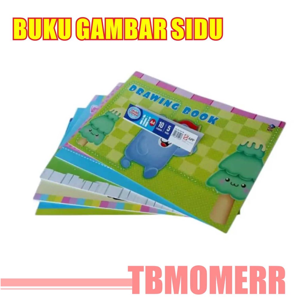 

DRAWING BOOK I BUKU GAMBAR SIDU UKURAN A4 ( 1PACK ISI 5PCS )