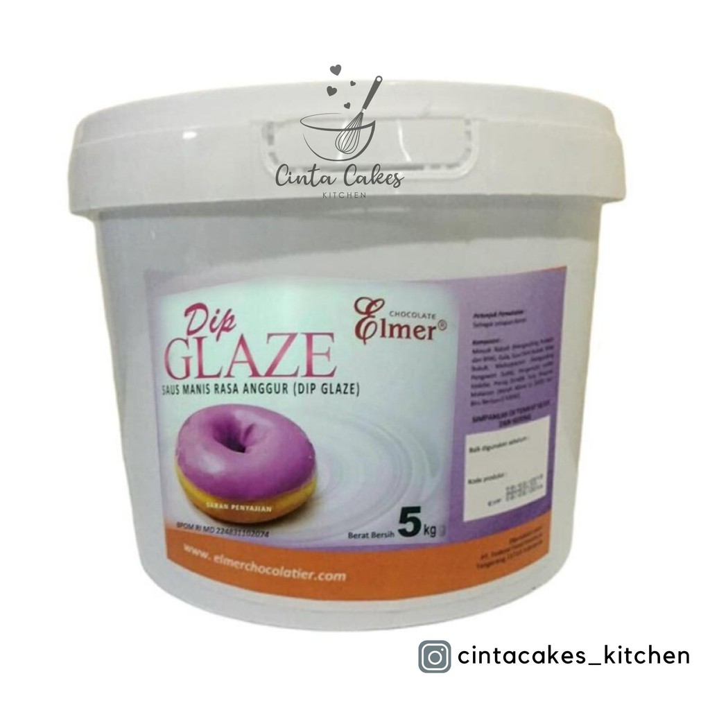 

Glaze Grape ELMER Repack 1 kg