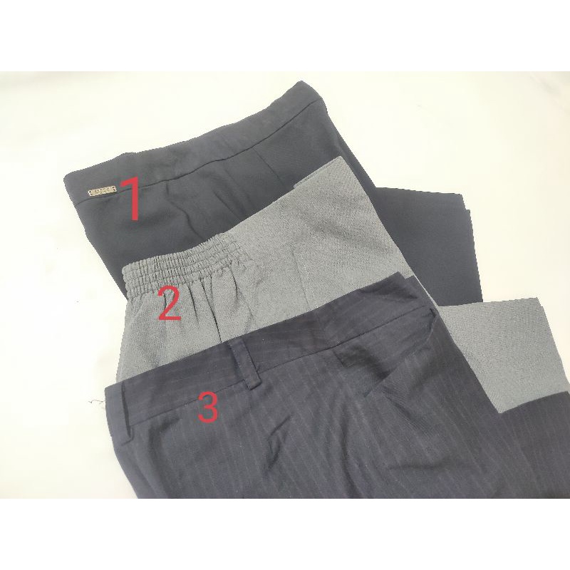 celana panjang keper wanita celana kantor formal