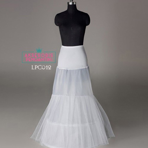 [PRODUK TERLARIS] ROK NGEMBANG PETTICOAT PANJANG PETIKUT KAWAT HIGH QUALITY LPC012