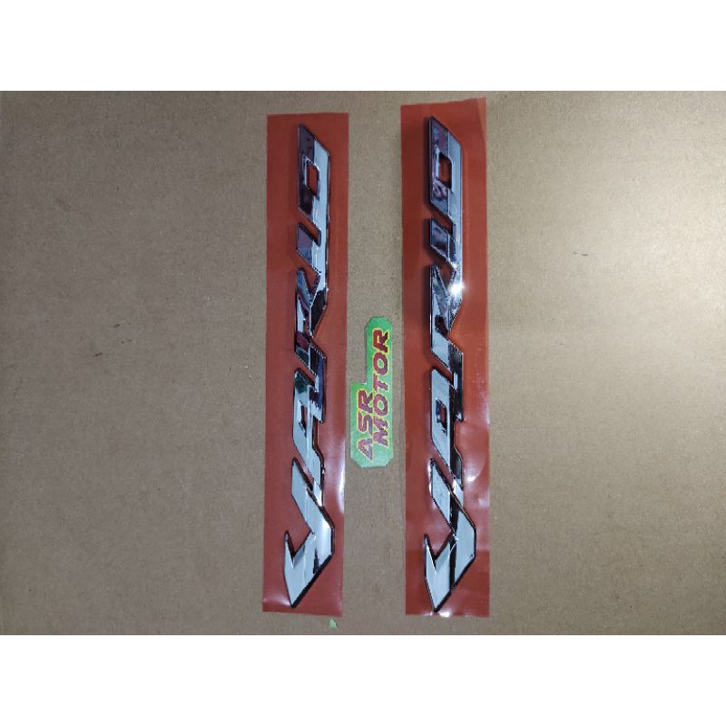 Emblem logo timbul 3d vario 125 150 led lokal 2015 2016 2017 sepasang